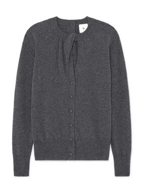 G Goop Grey Cardigan Sweater